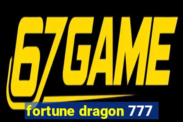 fortune dragon 777